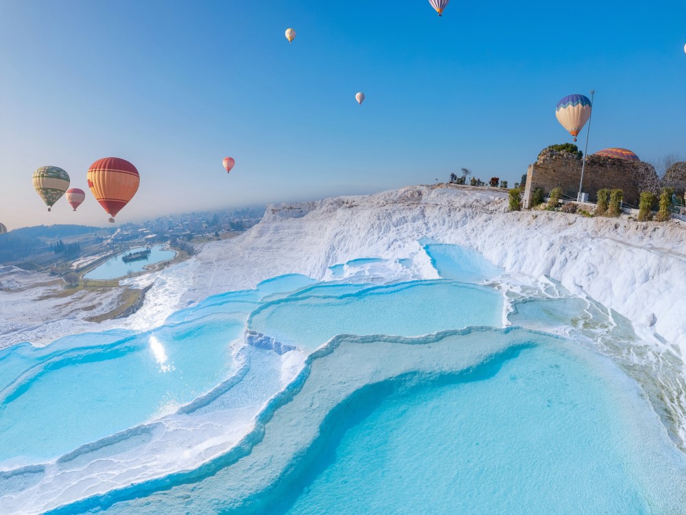 Pamukkale Hot Air Balloon Tour / Sunrise Experience | ®ExcursionMania