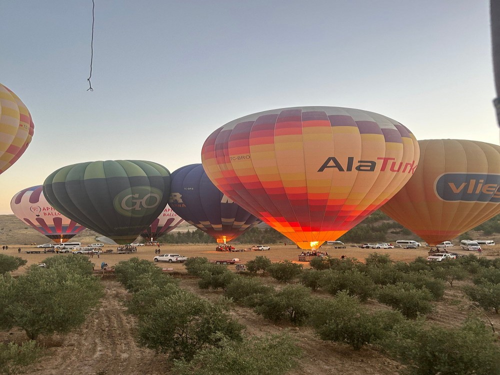 Pamukkale Hot Air Balloon Tour / Sunrise Experience | ®ExcursionMania