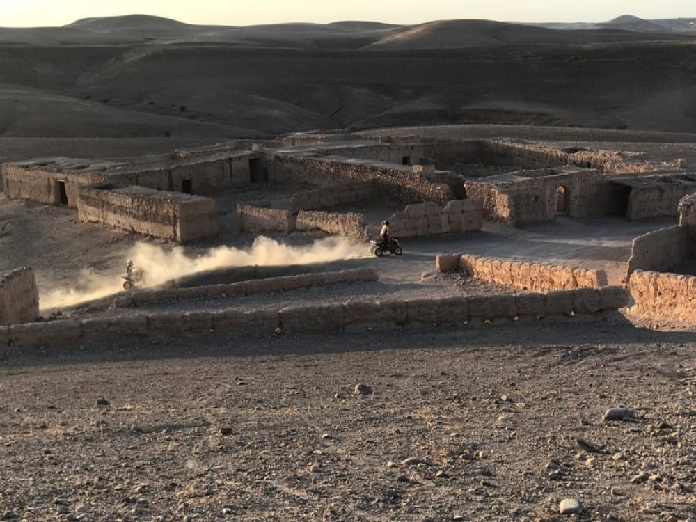 Marrakesh: Agafay Desert Quad & Camel Tour with Dinner | ®ExcursionMania