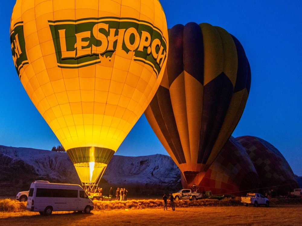 Pamukkale: Hot Air Balloon Tours With Hotel Transfer | ®ExcursionMania