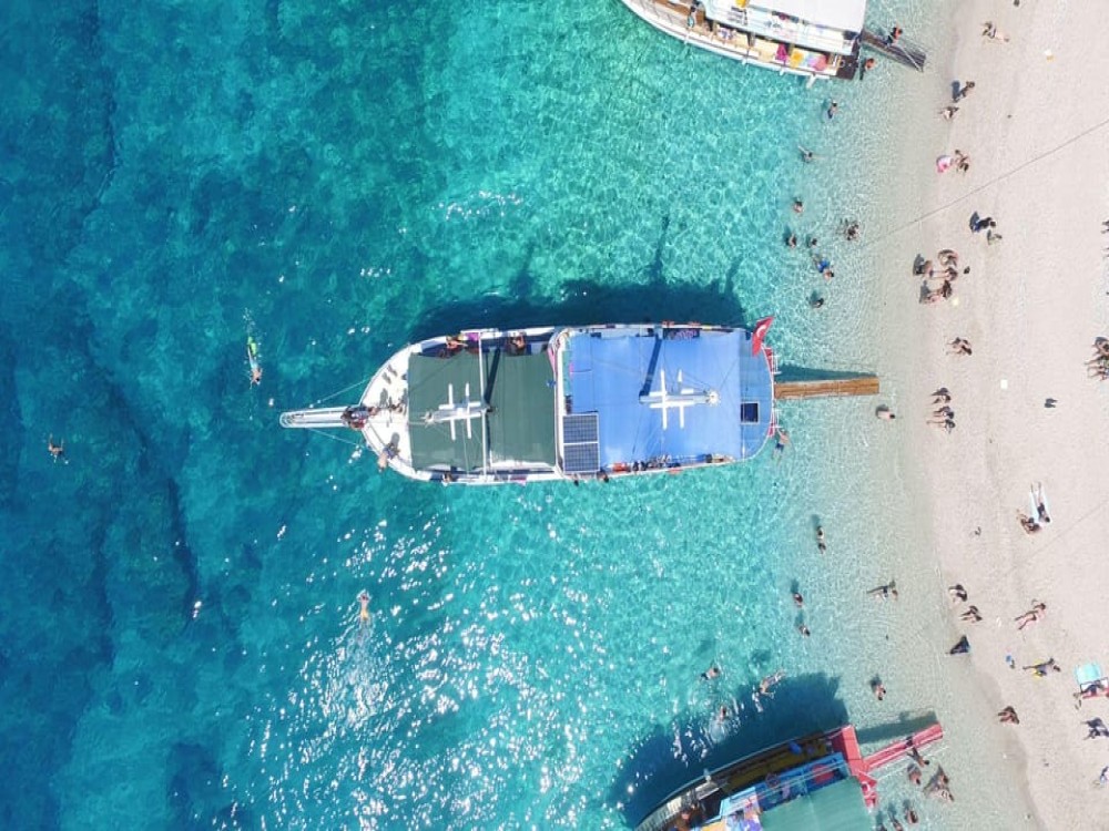 City of Side: Turkish Maldives Suluada Boat Tour w/ Lunch | ®ExcursionMania