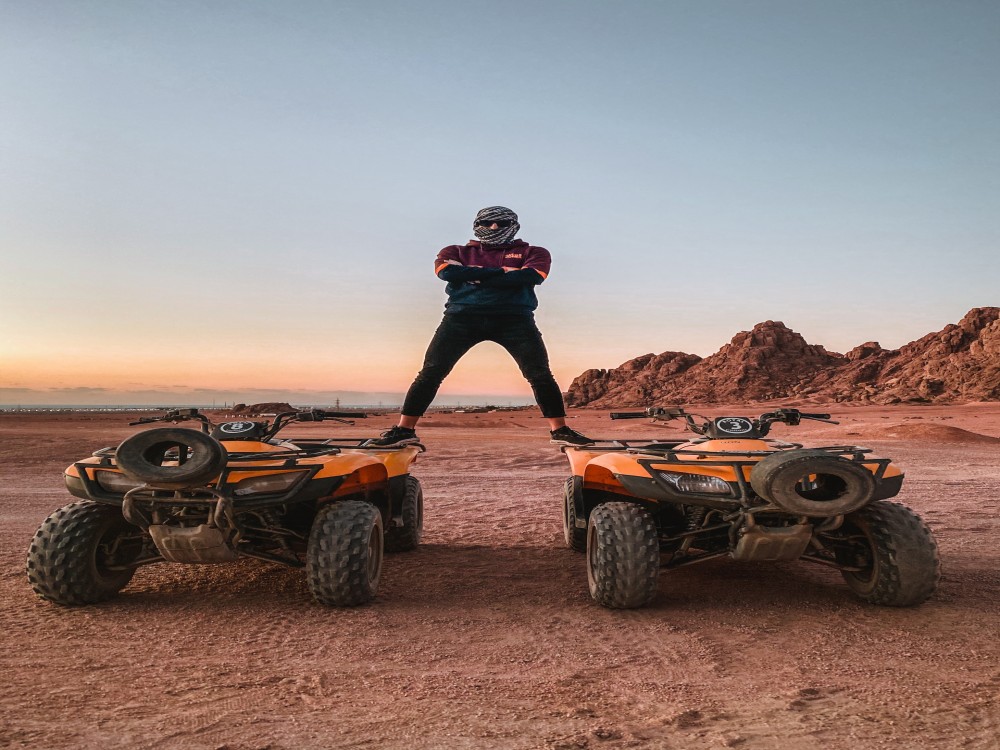 Marrakech: Agafay Desert Quad Camel & Pool Trip with Lunch | ®ExcursionMania