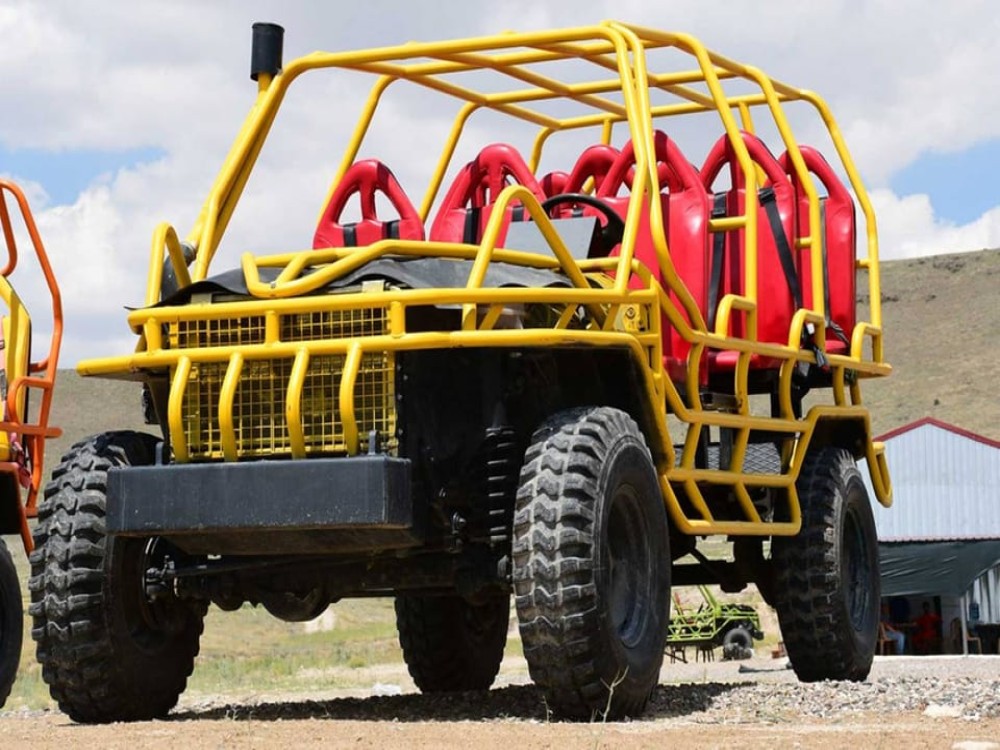 Side: Combo Tour With Rafting Zipline Quad Jeep Safari | ®ExcursionMania