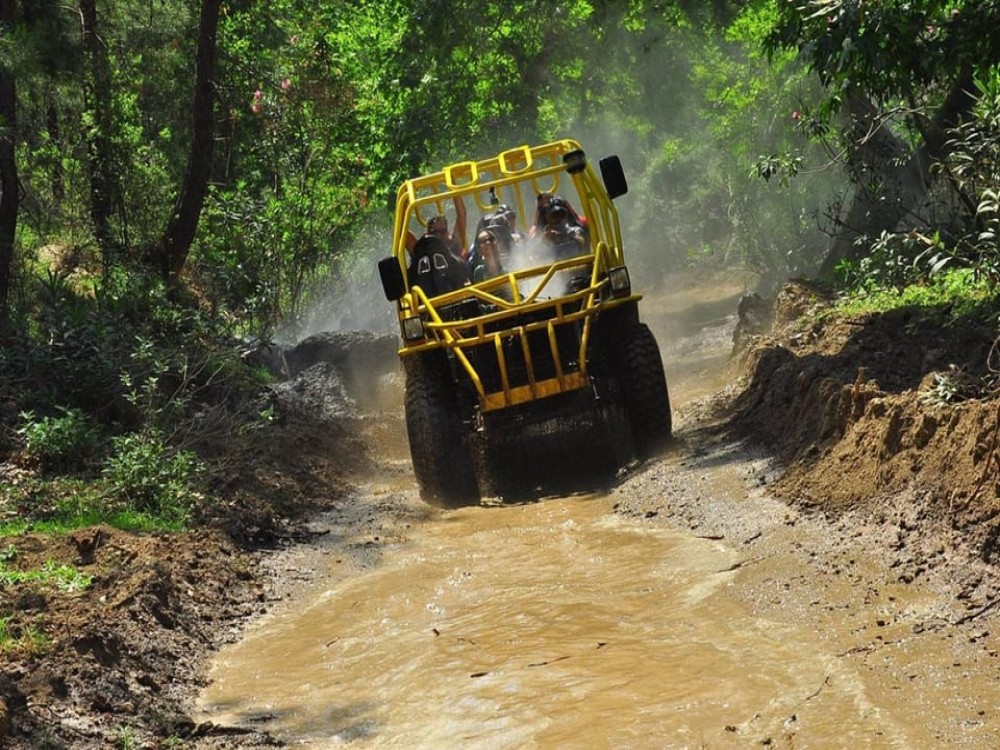 Side: Combo Tour With Rafting Zipline Quad Jeep Safari | ®ExcursionMania