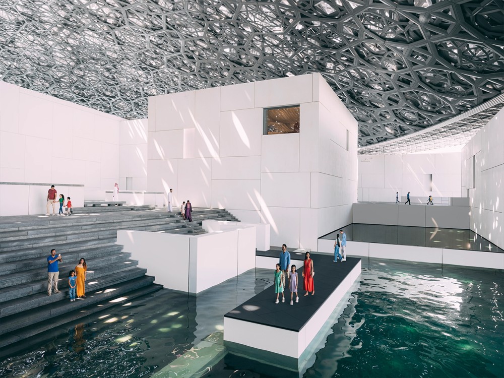 From Dubai: Abu Dhabi Grand Mosque & Louvre Museum Full-Day | ®ExcursionMania