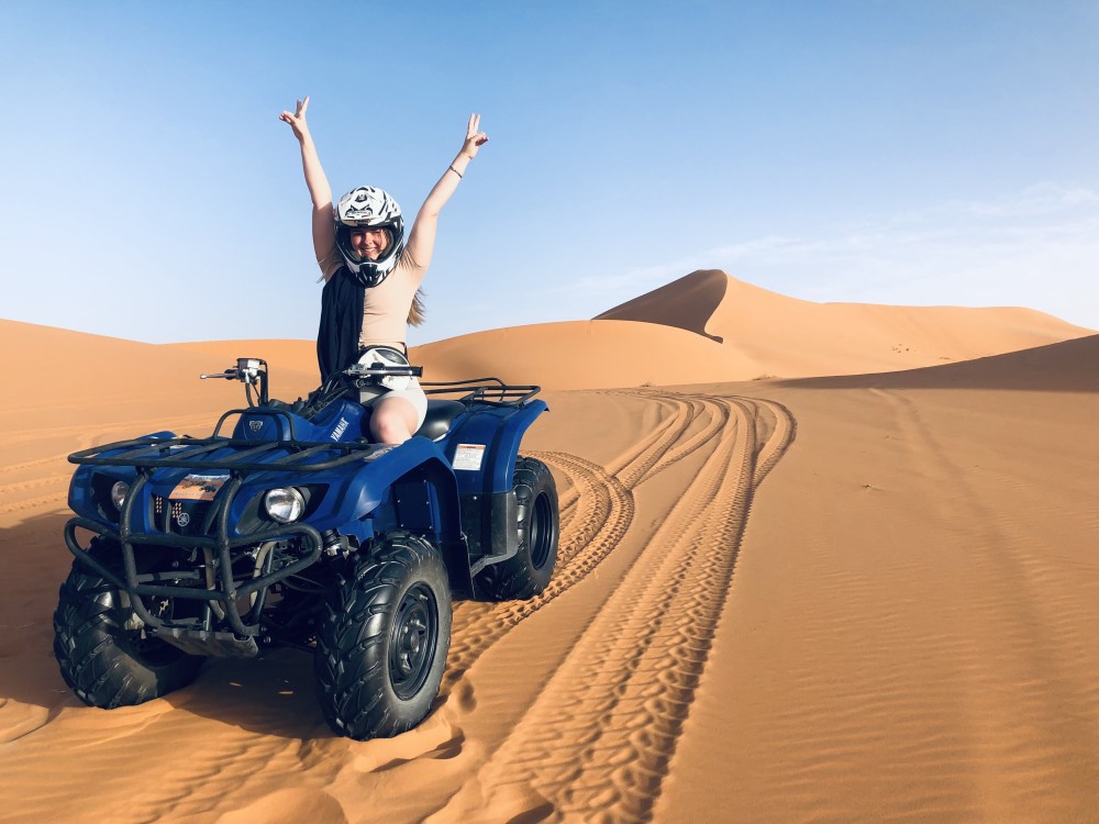 Dubai: Desert Safari Quad Bike Camel Ride & Al Khayma Camp | ®ExcursionMania
