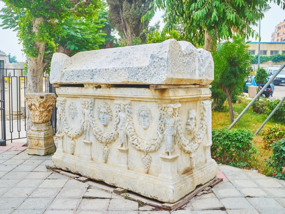 From Cairo Alexandria Catacombs Citadel Day Trip with Lunch | ®ExcursionMania