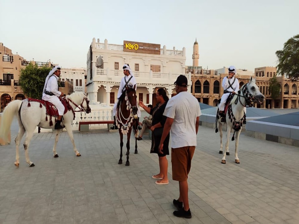 Doha: Private City Tour & Dhow Boat Ride with Pickup-Dropoff | ®ExcursionMania