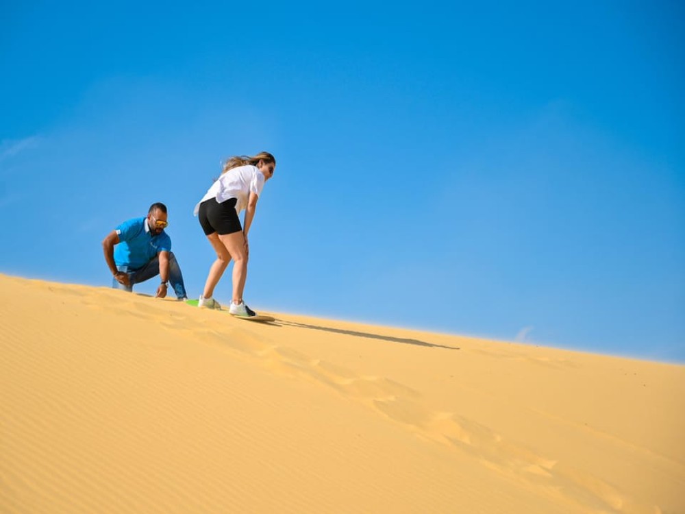 From Cairo: Desert Safari Camel Ride Magic Lake & Lunch | ®ExcursionMania