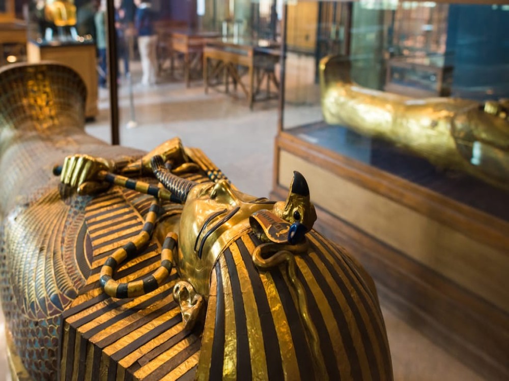 Cairo: Egyptian Museum Pyramids & Bazaar Tour | ®ExcursionMania