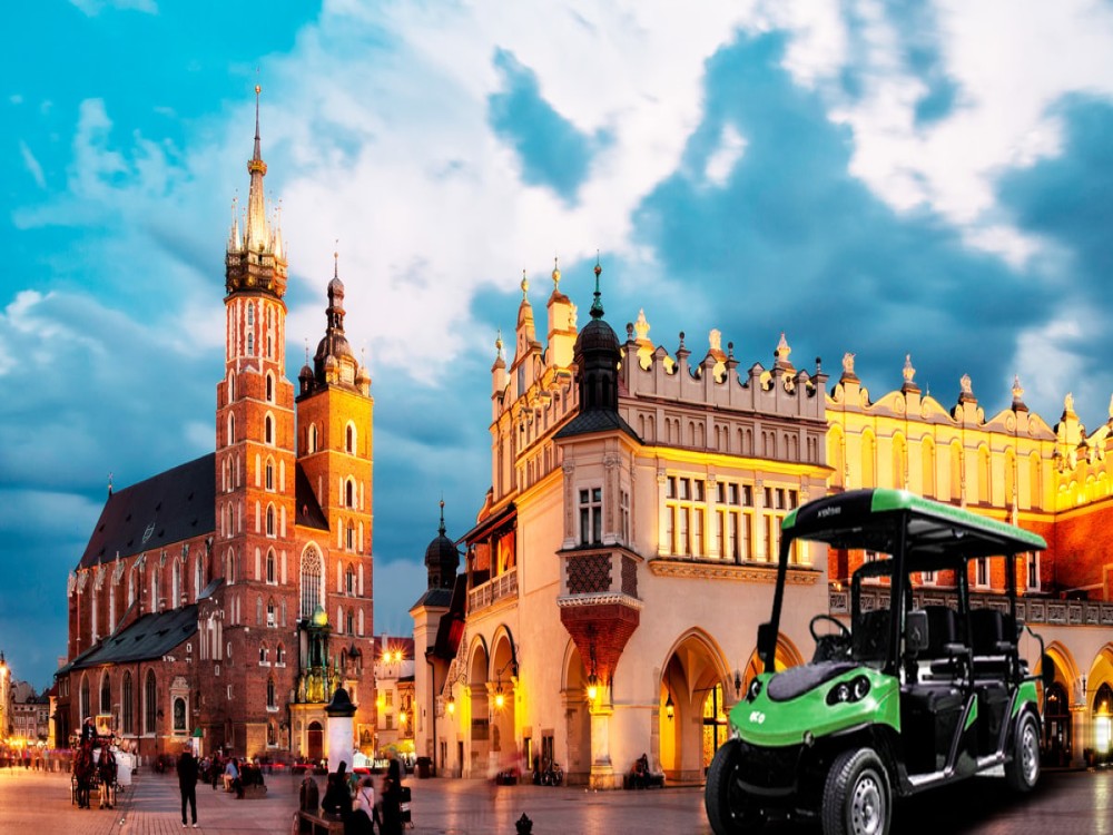 Discover Kraków: Explore History by Electric Golf Cart | ®ExcursionMania