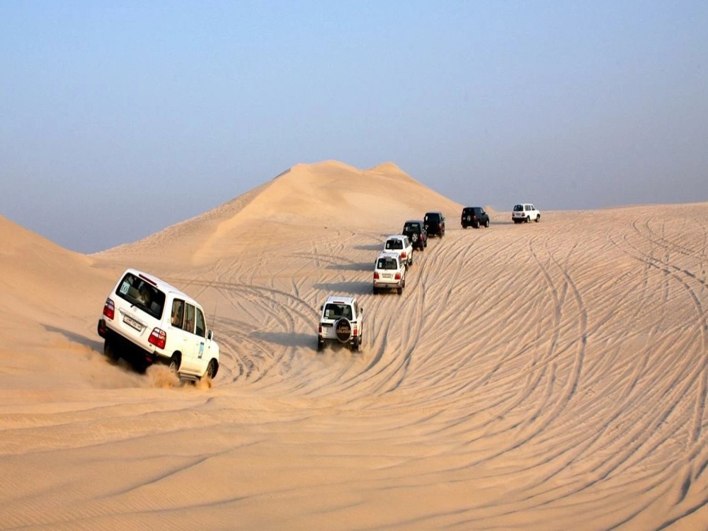 Doha: From Cruise Terminal Desert Safari & City Tour FullDay | ®ExcursionMania