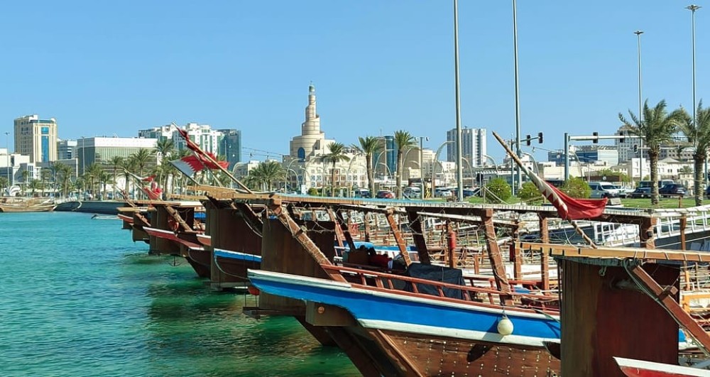 Doha: City Tour with Dhow Boat Ride Private Tour | ®ExcursionMania