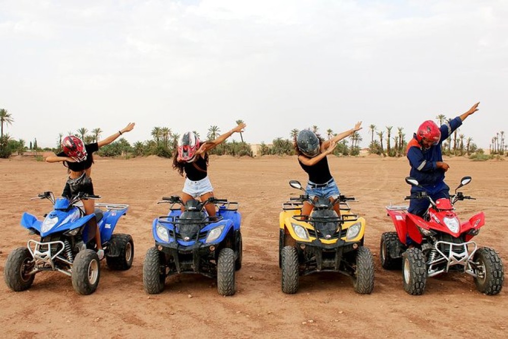 Agafay Desert Thrills: Quad Biking and Moroccan Cuisine | ®ExcursionMania