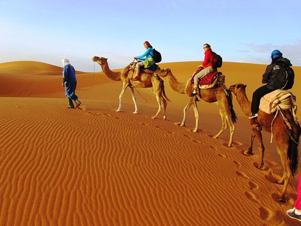 Marrakech Sunrise: Camel Ride and Breakfast in the Desert | ®ExcursionMania