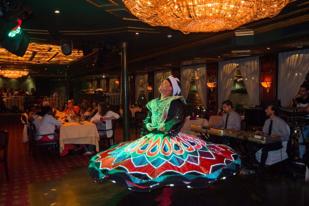 Cairo: Nile Dinner Cruise with Live Show & Private Transfers | ®ExcursionMania
