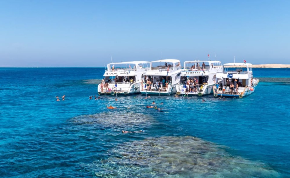 Hurghada: Giftun or Orange Islands with Snorkelling & Lunch | ®ExcursionMania