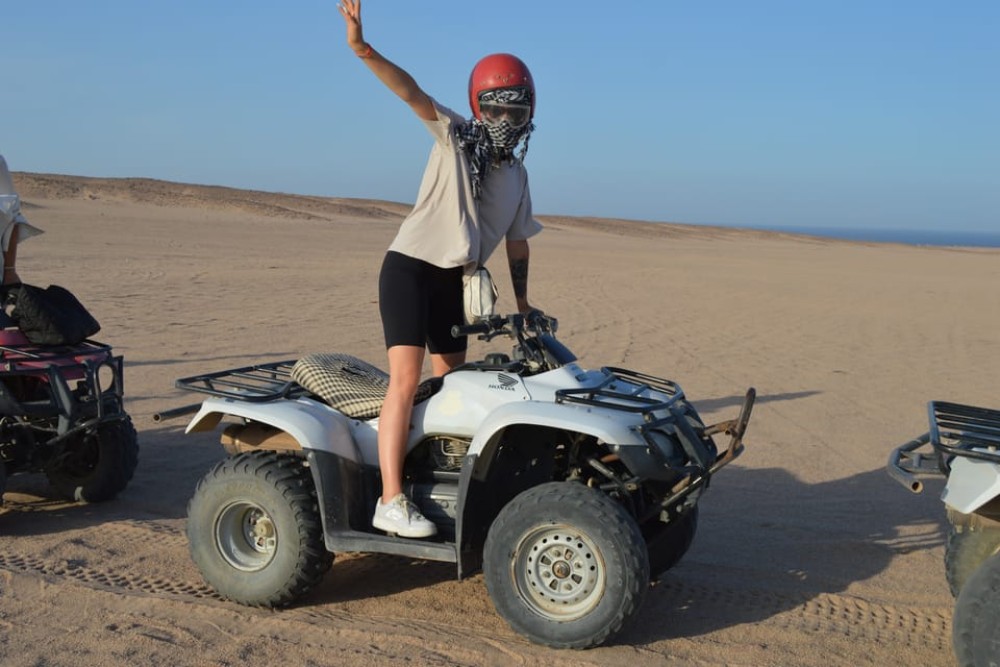Hurghada: Quad Bike Safari Camel Horse Ride Dinner & Shows | ®ExcursionMania
