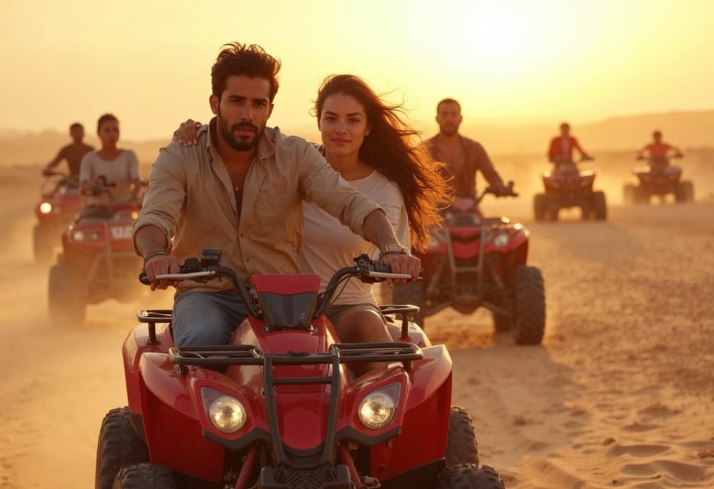 Sharm El-Sheikh: Ultimate ATV Quad Stargazing & BBQ Dinner | ®ExcursionMania