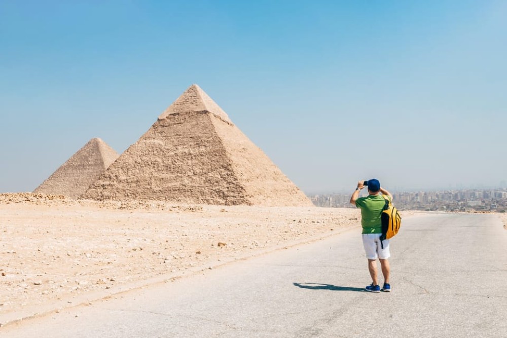 Hurghada: Grand Egyptian Museum Pyramids & Sphinx Day Tour | ®ExcursionMania