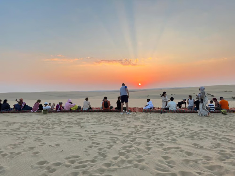 Doha: Desert Adventure w/ Dune Bashing Camels & Inland Sea | ®ExcursionMania