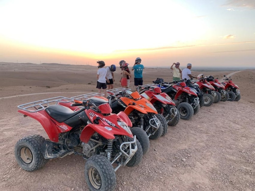 Experience Marrakech Desert: Quad Biking with Tea & Dinner | ®ExcursionMania