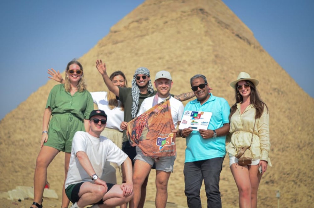 From Hurghada: Pyramids & Museum Small Group Tour by Van | ®ExcursionMania
