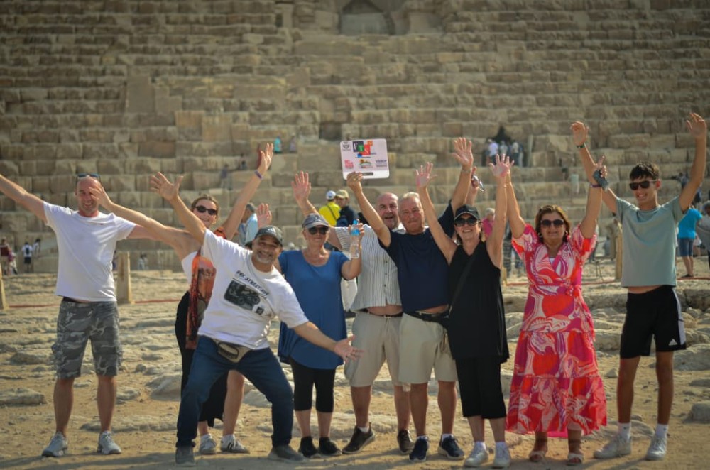 From Hurghada: Pyramids & Museum Small Group Tour by Van | ®ExcursionMania