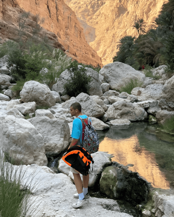 From Muscat: Wadi Shab  Bimmah Sinkhole Full-Day Tour | ®ExcursionMania