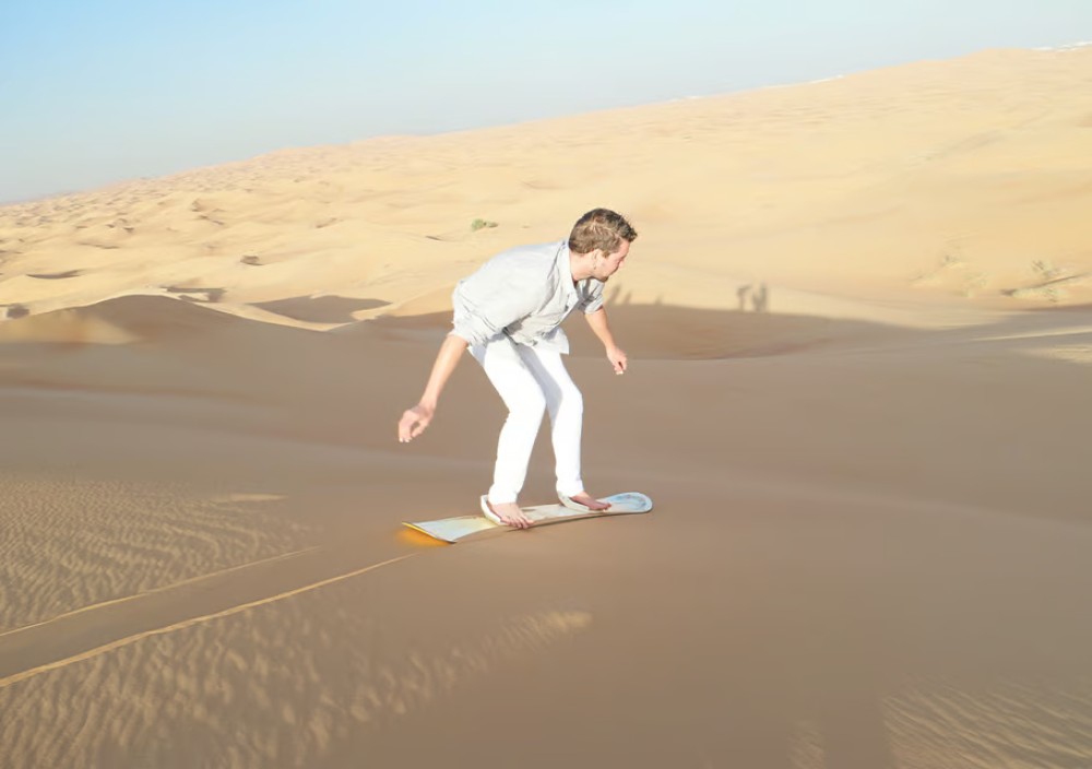 Doha: Desert Tour Camels Sand Surfing  Falcon Experience | ®ExcursionMania