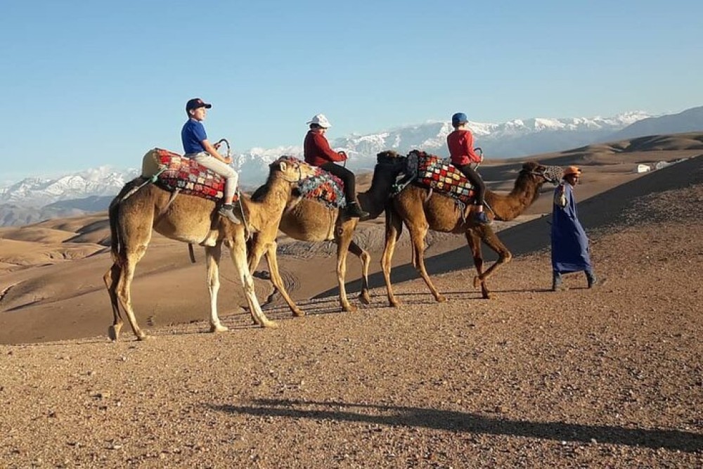Agafay Desert & Sunset Camel Ride From Marrakech | ®ExcursionMania