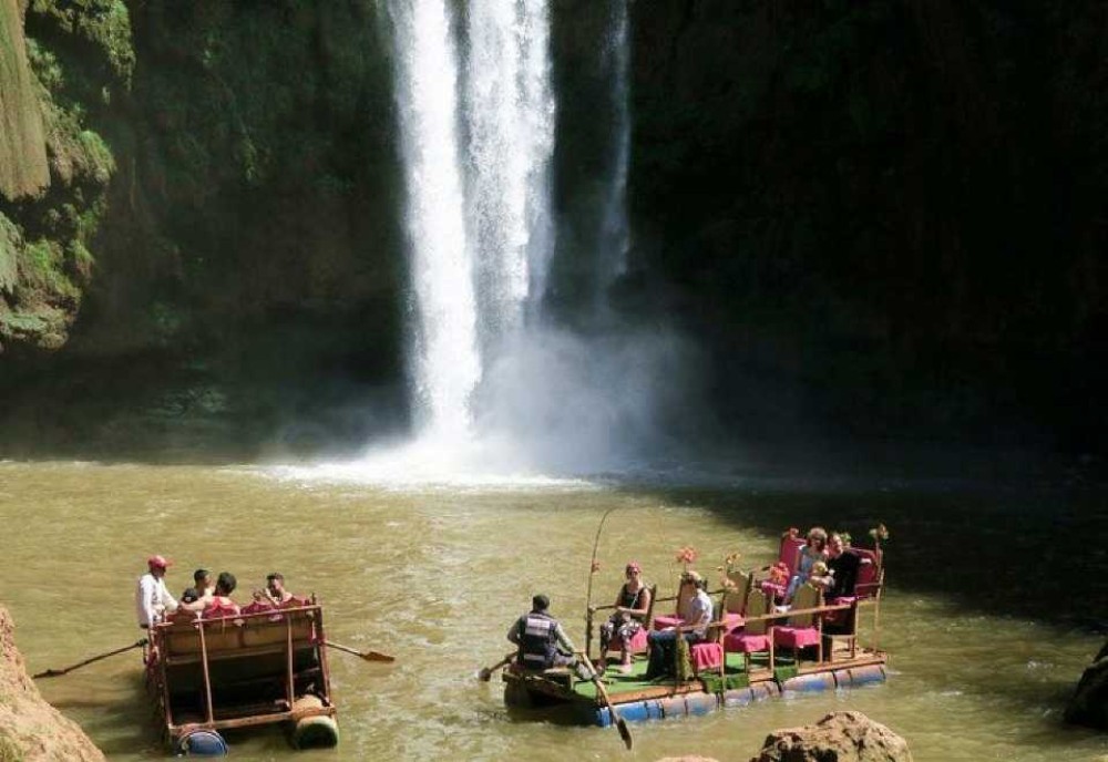 From Marrakech: Ouzoud Waterfall & Middle Atlas Mountain Full-Day Tour | ®ExcursionMania