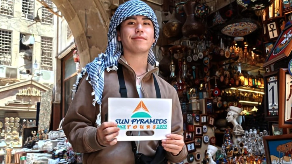 Full-Day Private Cairo Tour: Giza Pyramids, Museum & Khan El Khalili | ®ExcursionMania