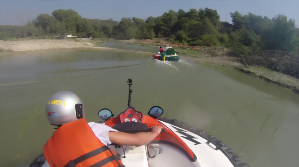 From Antalya: Hovercraft Safari Experience in Nature | ®ExcursionMania