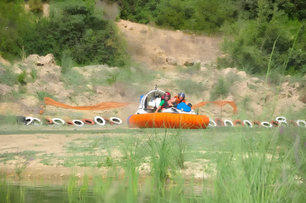 From Belek: Adrenaline on Air & Water: Hovercraft Thrills | ®ExcursionMania