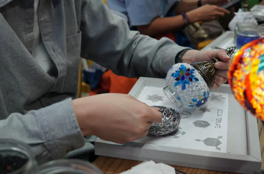 Marmaris: Mosaic Candle Holder Workshop | ®ExcursionMania