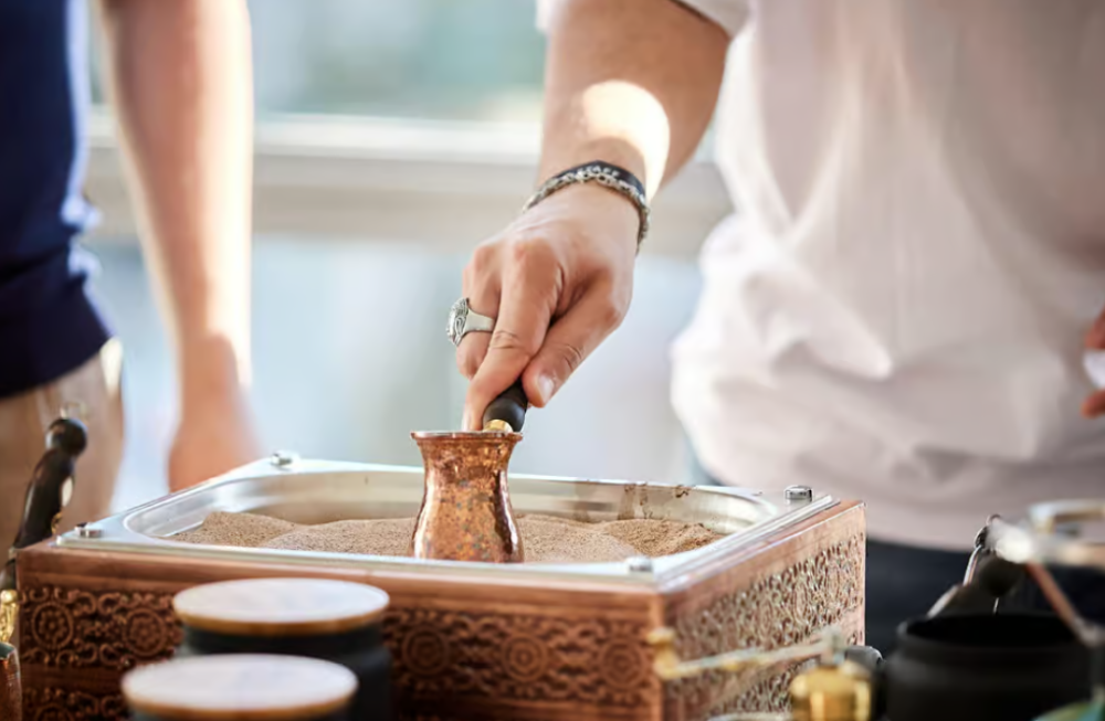 Cappadocia: Turkish Coffee Workshop on Sand & Fortune Telling Gift Set | ®ExcursionMania
