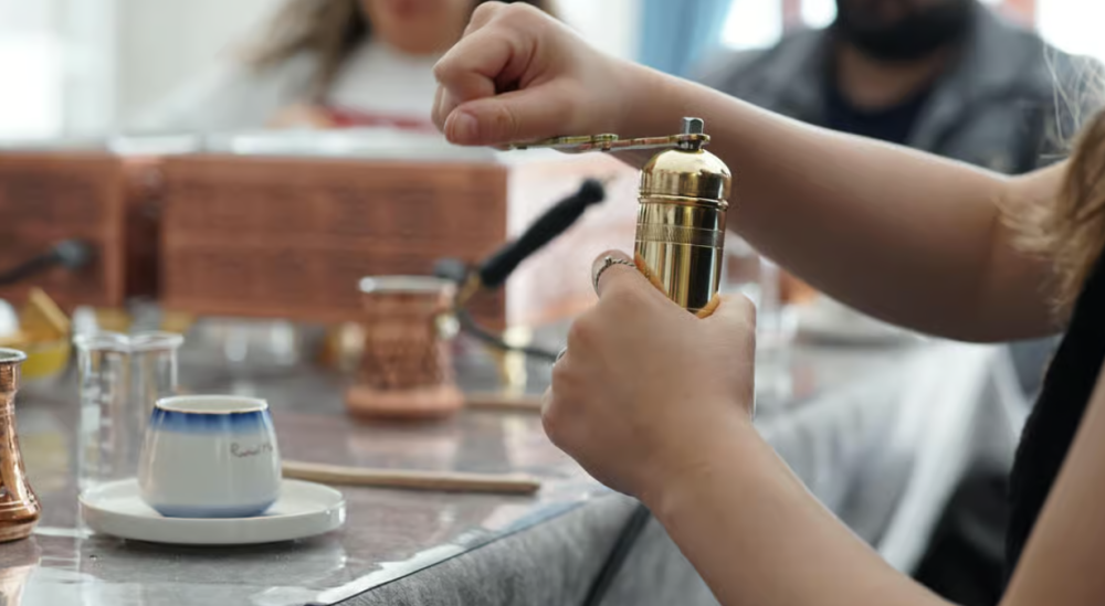 Cappadocia: Turkish Coffee Workshop on Sand & Fortune Telling Gift Set | ®ExcursionMania