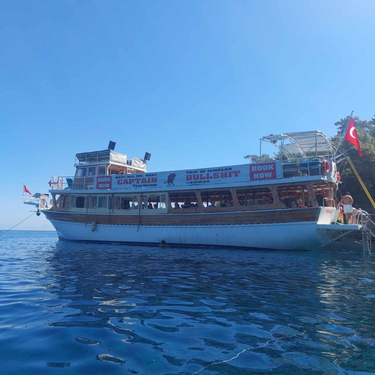Captain Bullshit Boat Trip from Icmeler / A Fun Day on the Water | ®ExcursionMania