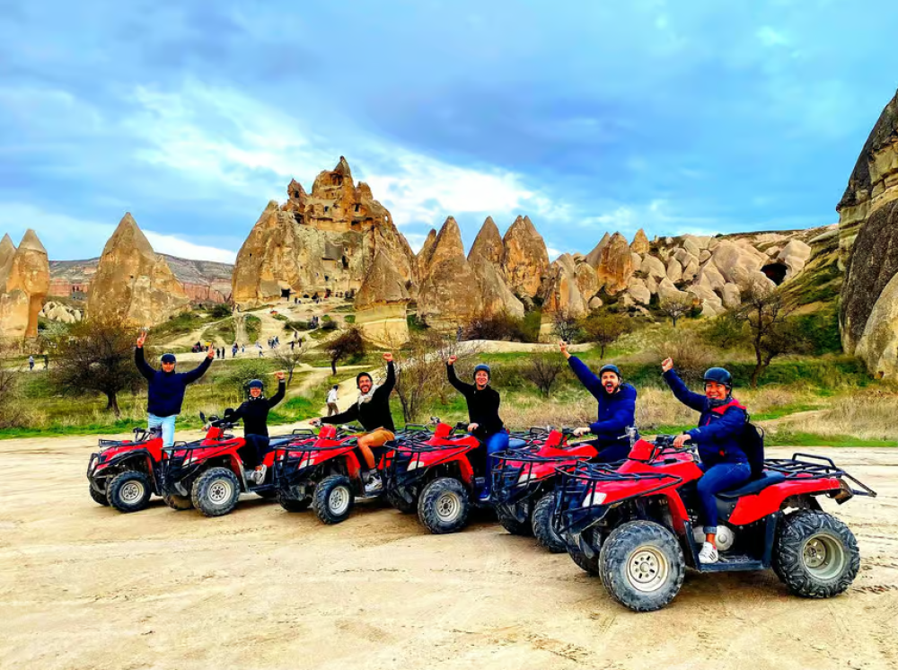 Cappadocia: Cappadocia: Guided ATV Tour with Sunrise Option | ®ExcursionMania