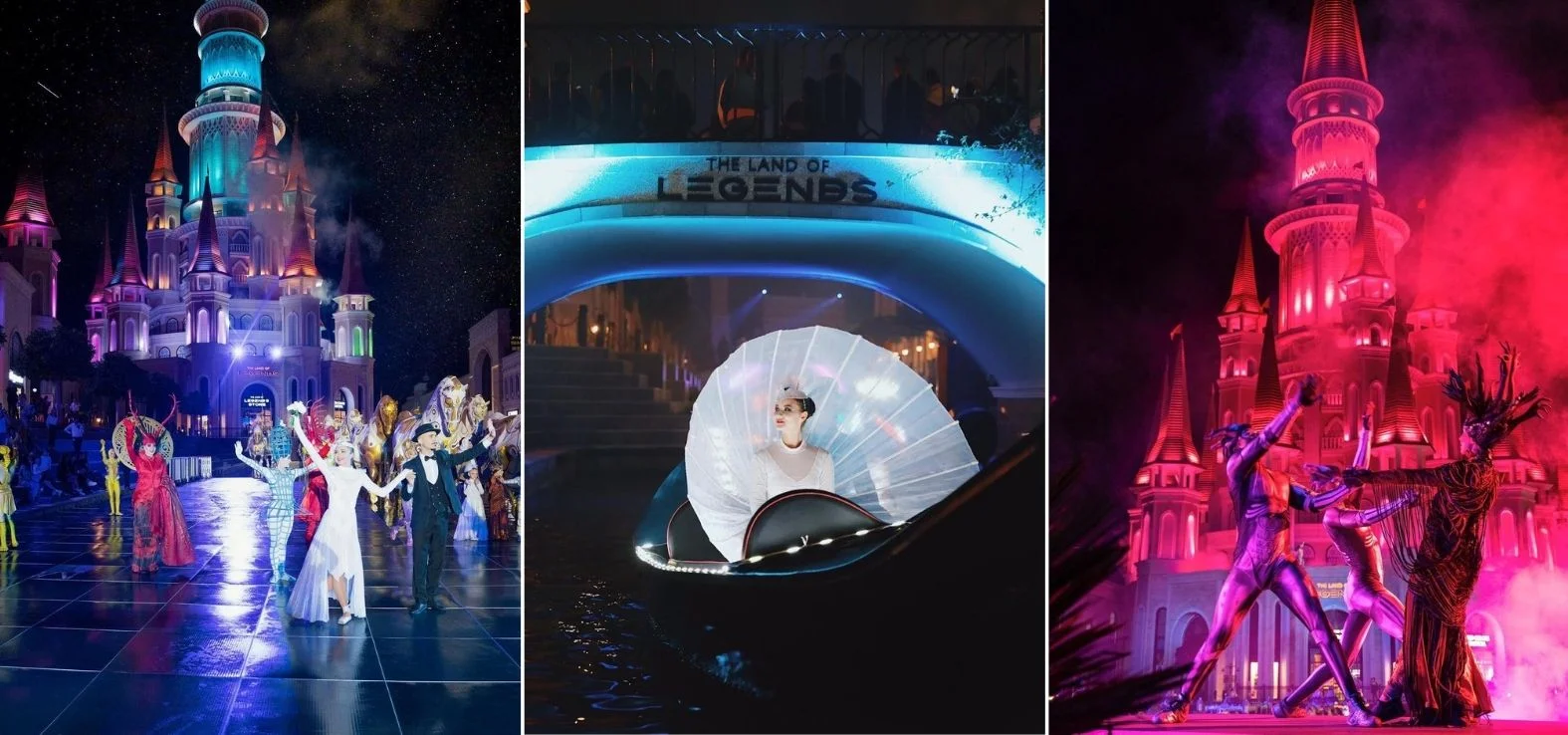Antalya: Land of Legends Night Show Tour with Hotel Transfer | ®ExcursionMania