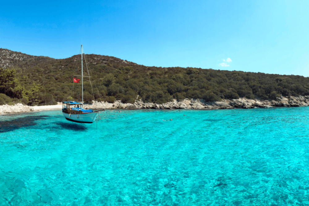 Bodrum Aquarium Bay Tour with Lunch & Swimming Stops | ®ExcursionMania