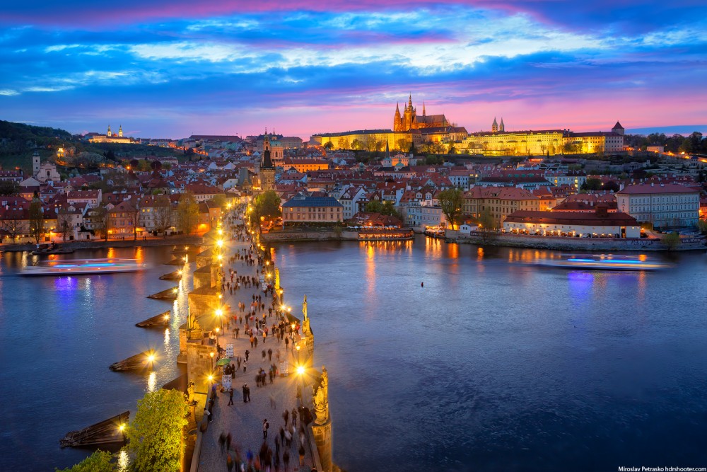 Private Scenic Evening Walking Tour In Prague | ®ExcursionMania