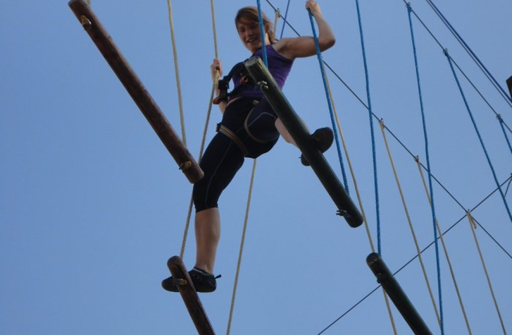 Half-Day Low-Ropes and High-Rope Challenge Course in Prague | ®ExcursionMania