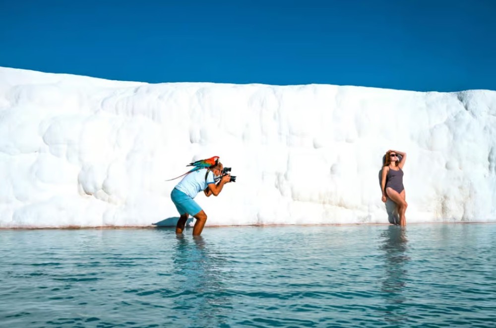 From Kusadasi Hotels or Port: Pamukkale and Hierapolis Tour | ®ExcursionMania