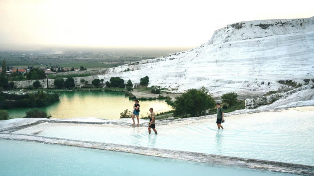 From Kusadasi Hotels or Port: Pamukkale and Hierapolis Tour | ®ExcursionMania