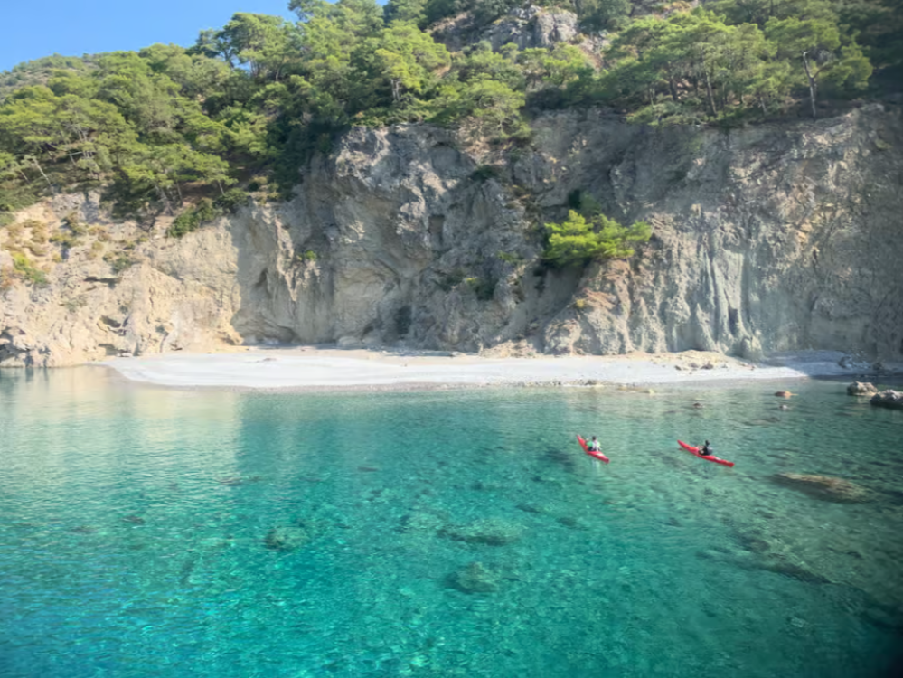 Fethiye: Saint Nicholas Island Sea Kayaking Half-Day Tour | ®ExcursionMania