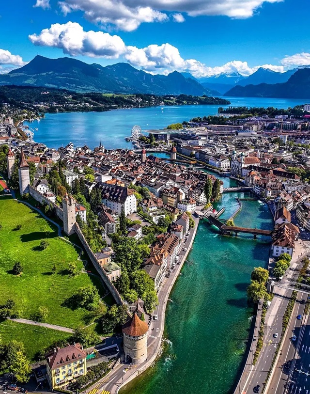 Switzerland: A stunning mix of Alpine peaks, clear lakes, charming cities, and thrilling adventures. 