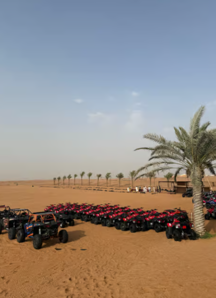 Dubai: Quad Bike Safari, Camels & Al Khayma Camp BBQ Dinner | ®ExcursionMania