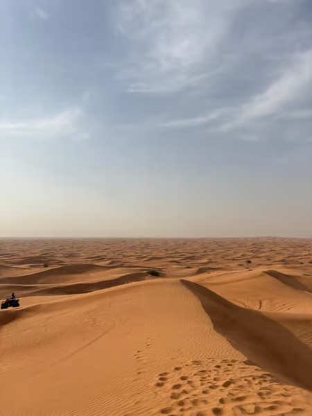 Dubai: Desert Safari, Quad Bike, Sandboarding, Camels & BBQ | ®ExcursionMania